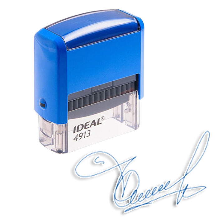 Заказать Факсимиле на автоматической оснастке до 5 см Факсимиле на автоматической оснастке до 5 см